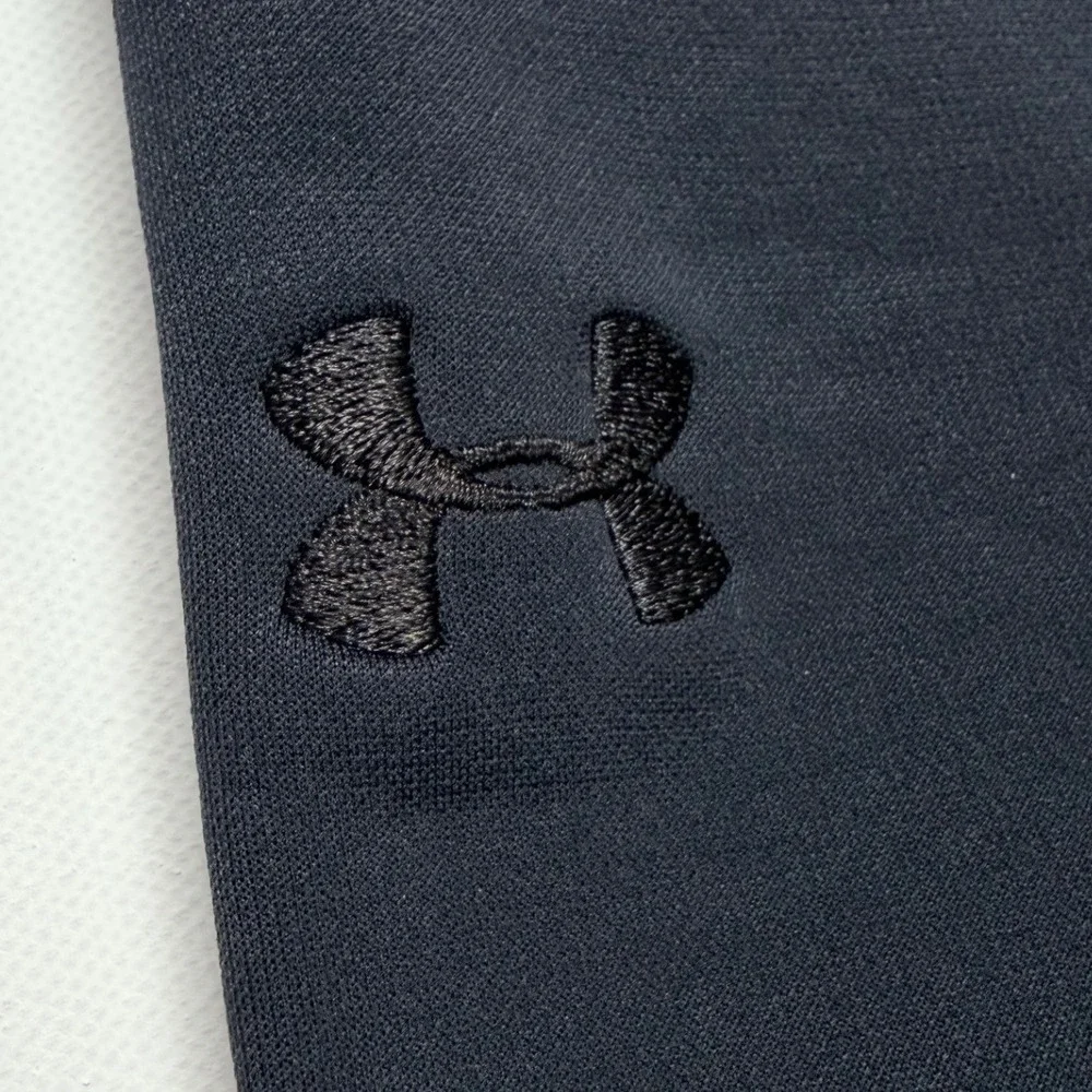 Under Armour Storm ColdGear Sweatpants Mens Med Black Excellent Joggers Wide Leg
